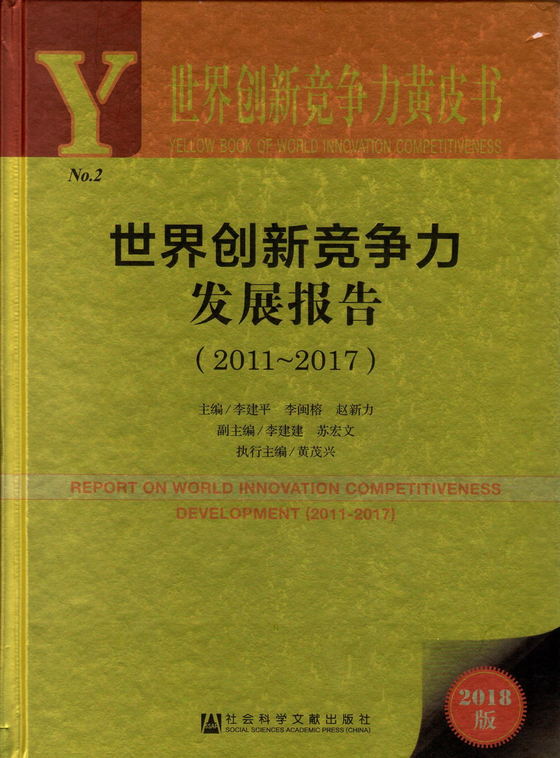 美女黄色性爱啊啊世界创新竞争力发展报告（2011-2017）